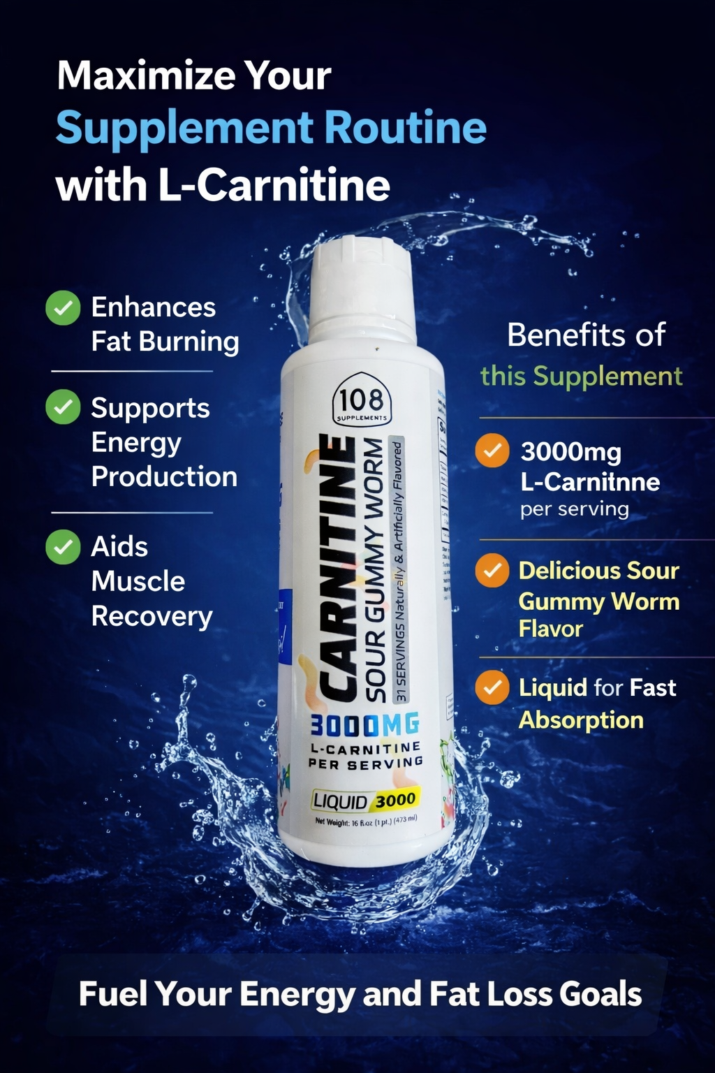 Carnitine 3000mg