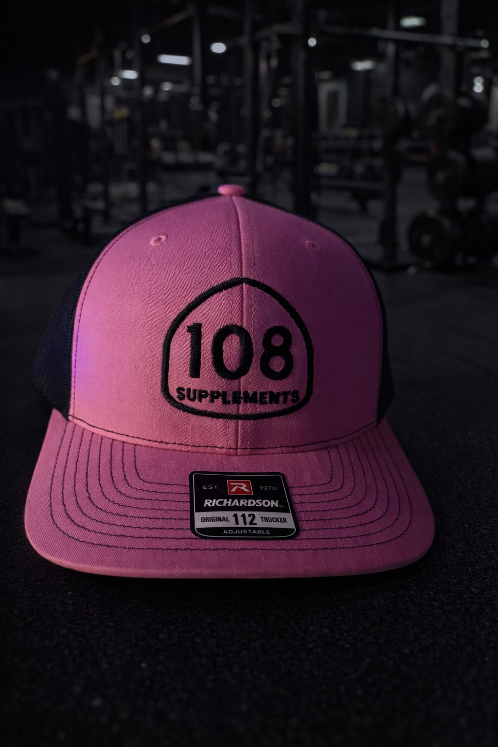 108 Supplements Trucker Style Hats