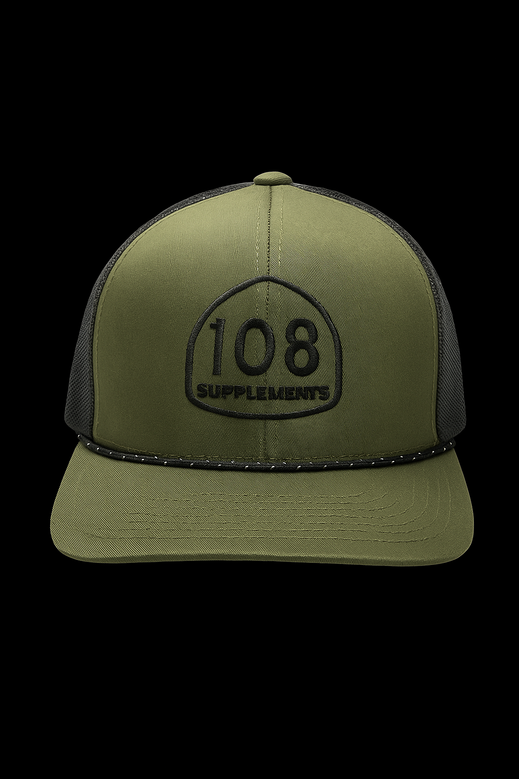 108 Supplements Trucker Style Hats