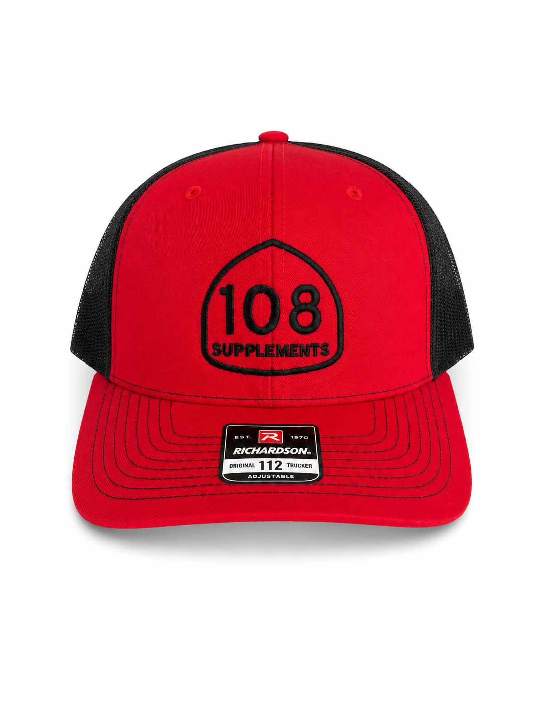 108 Supplements Trucker Style Hats