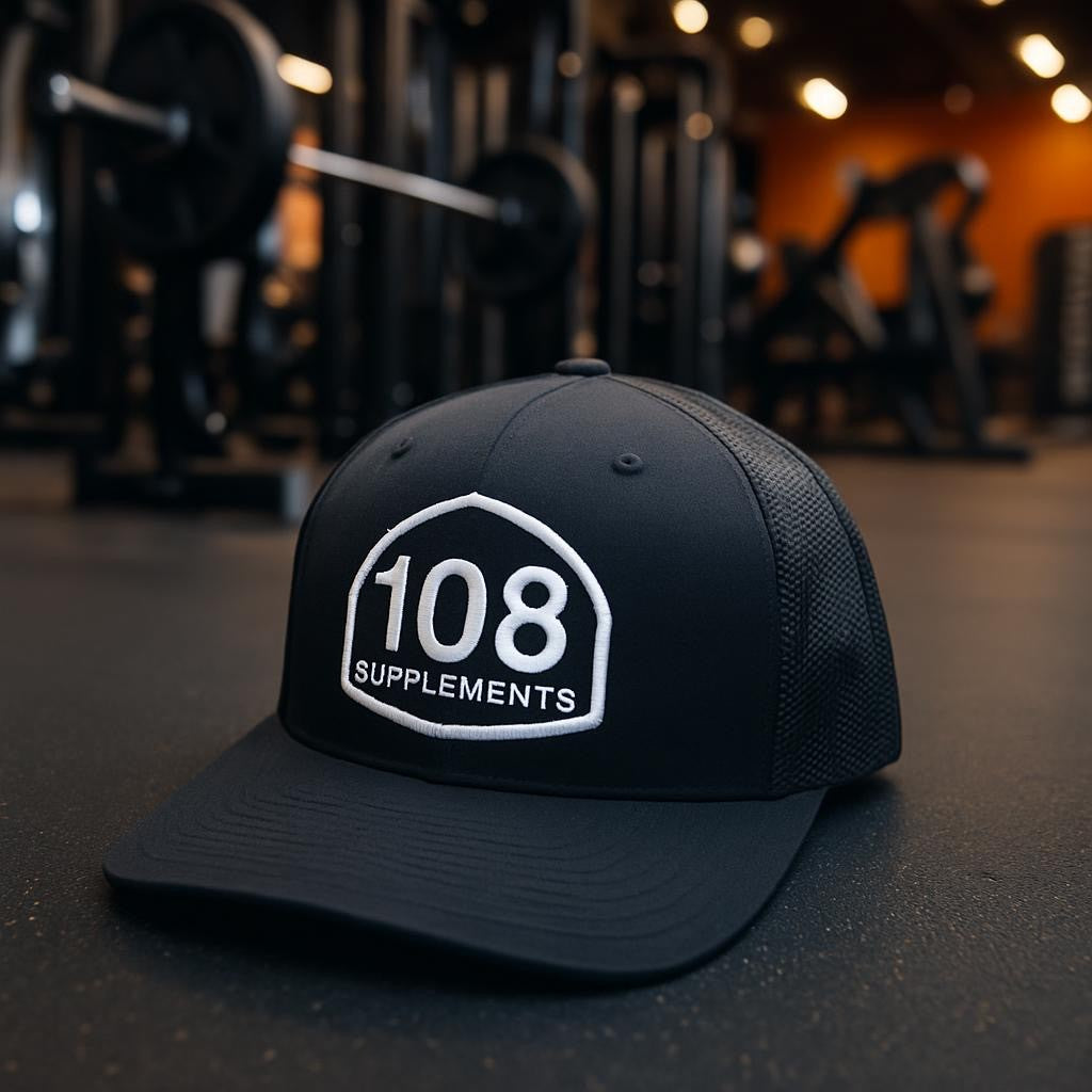 108 Supplements Trucker Style Hats