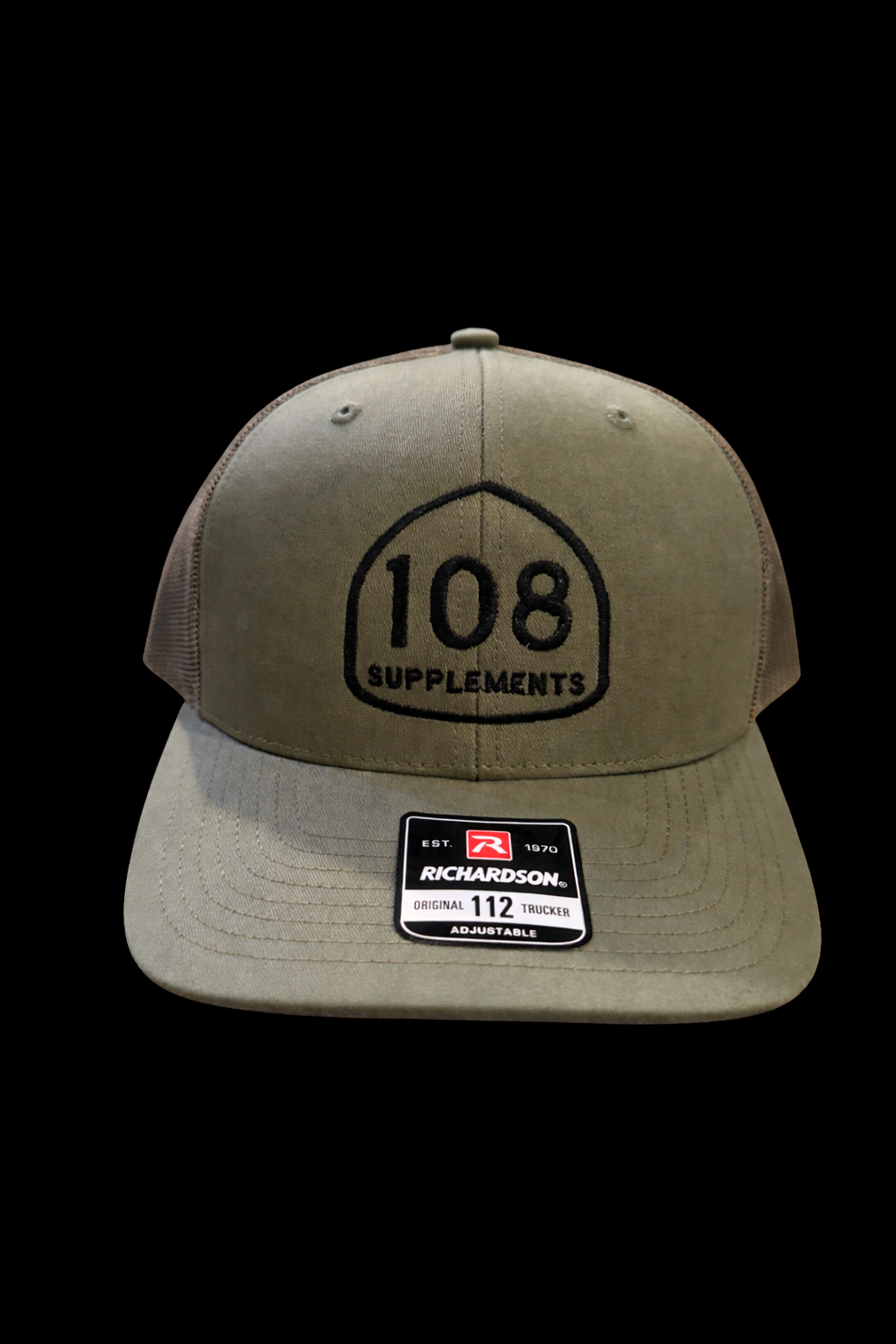 108 Supplements Trucker Style Hats